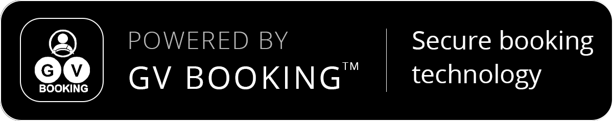 Powered by GV BOOKING — Secure booking technology